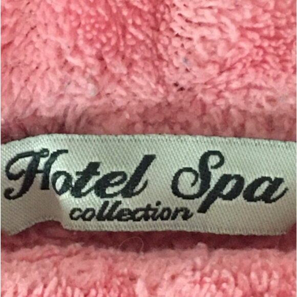 Hotel Spa Collections Robe Women One Size Pink Long Sleeves Front Pockets - Picture 7 of 15